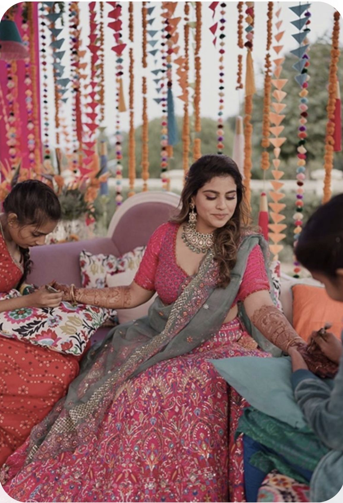 Ananya & Vikram, Mehendi